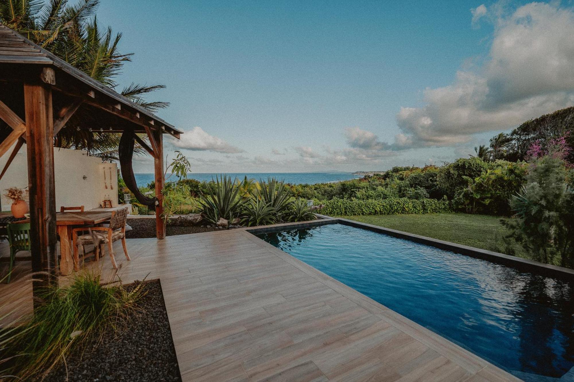Villa Manika Vue Mer Le Moule Zewnętrze zdjęcie